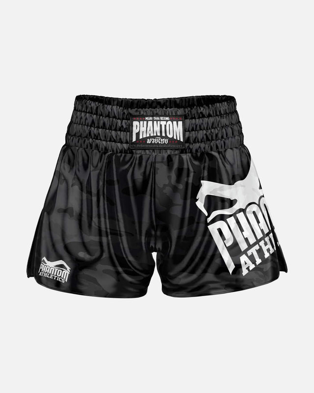 Phantom Athletics Muay Thai Shorts Camo - Schwarz