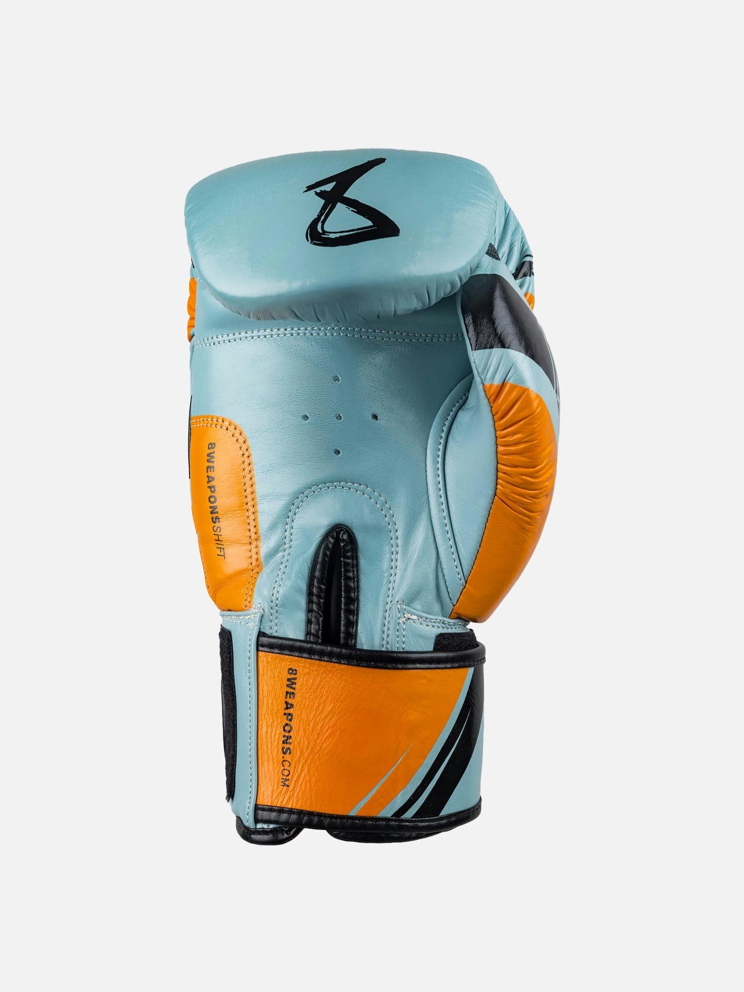 8 WEAPONS Boxhandschuhe Shift - Eisgrau/Orange