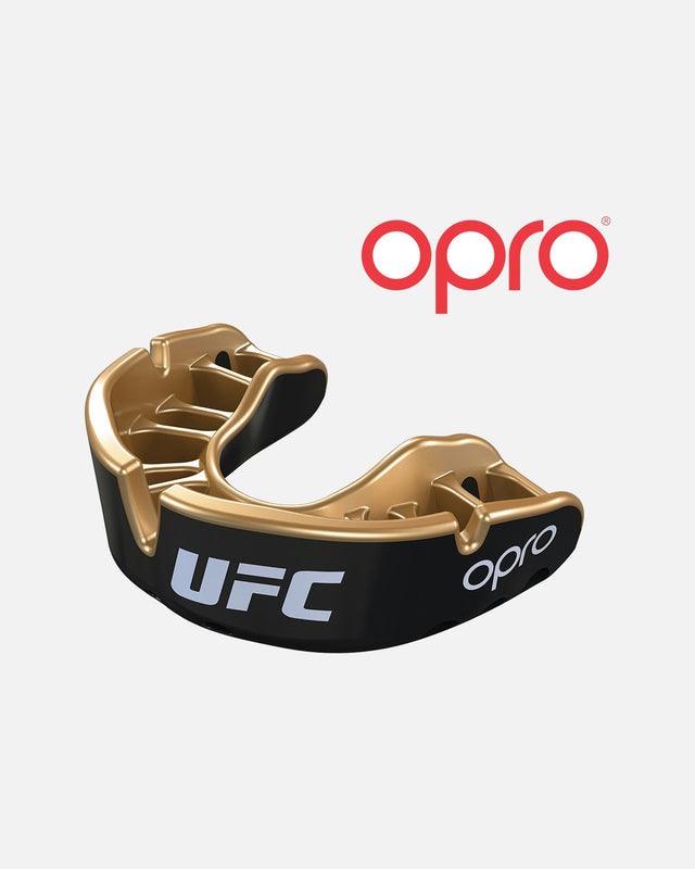 OPRO Mundschutz Gold - Schwarz Metallic/Gold