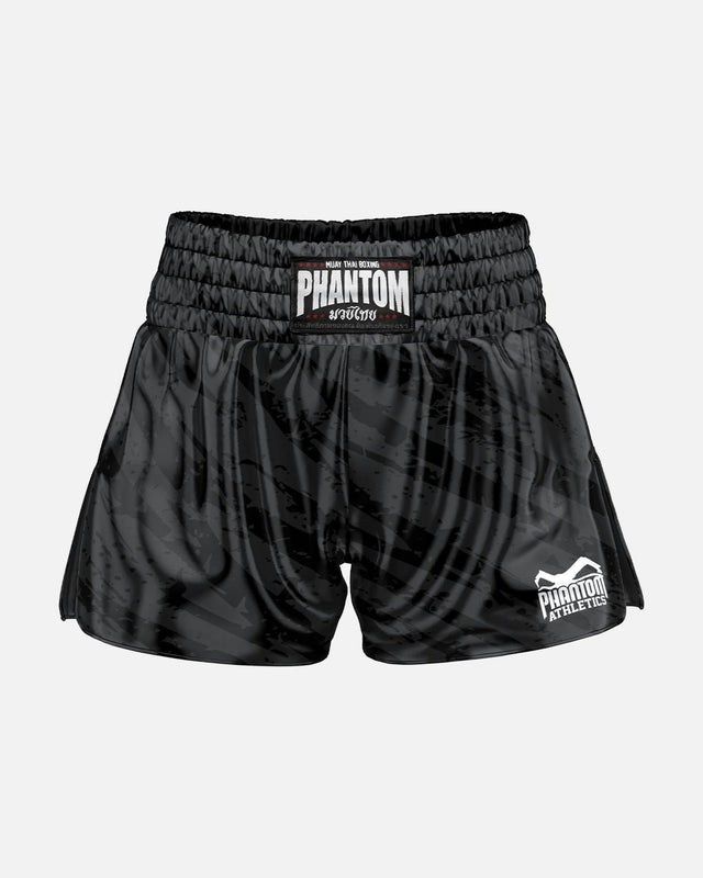 Phantom Athletics Muay Thai Shorts Tiger Camo - Grau