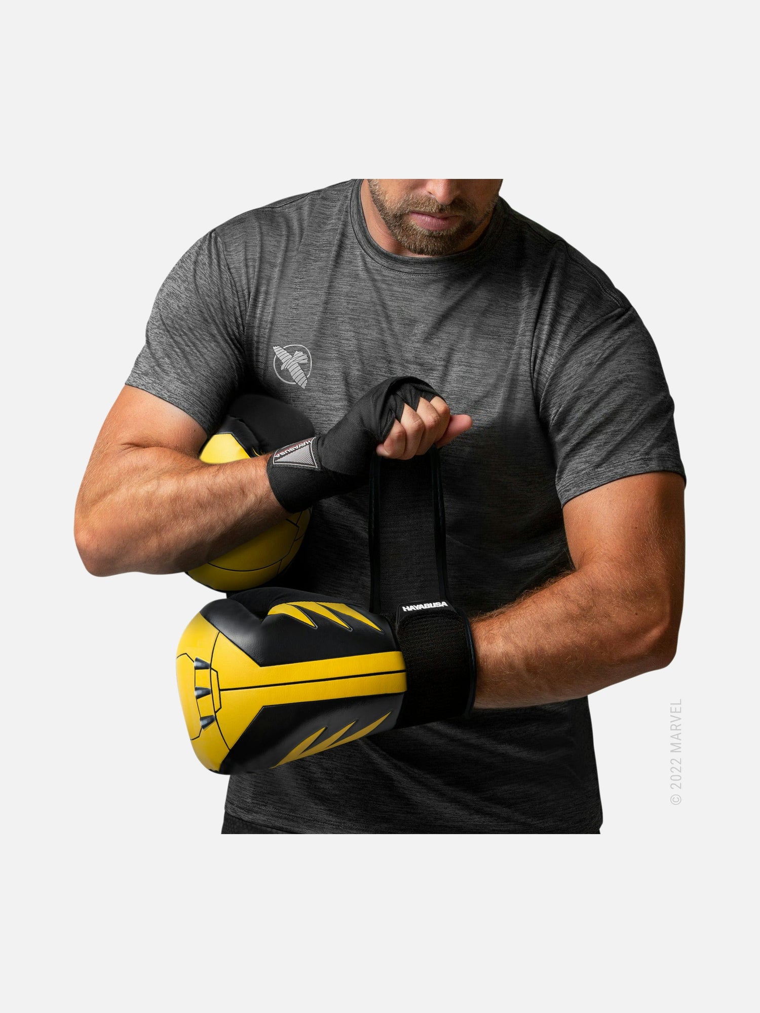 Hayabusa Boxhandschuhe Wolverine - Gelb/Schwarz