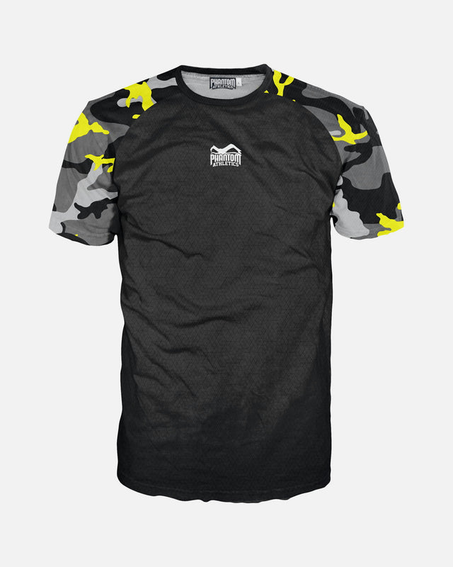 Phantom Athletics Trainingsshirt EVO Camo - Neon