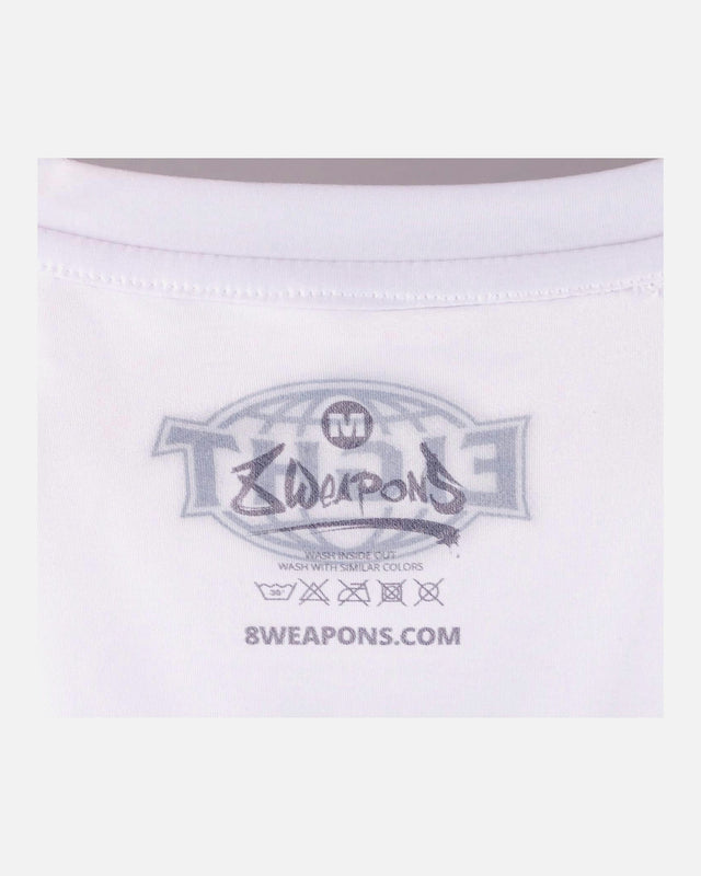 8 WEAPONS T-Shirt Bangkok - Weiß/Schwarz