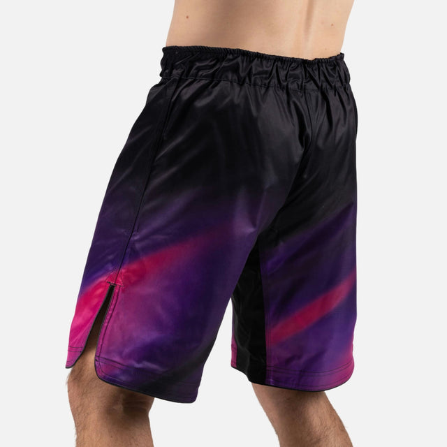 Hayabusa MMA Shorts Apex Nova Herren Lange Ausführung - Lila