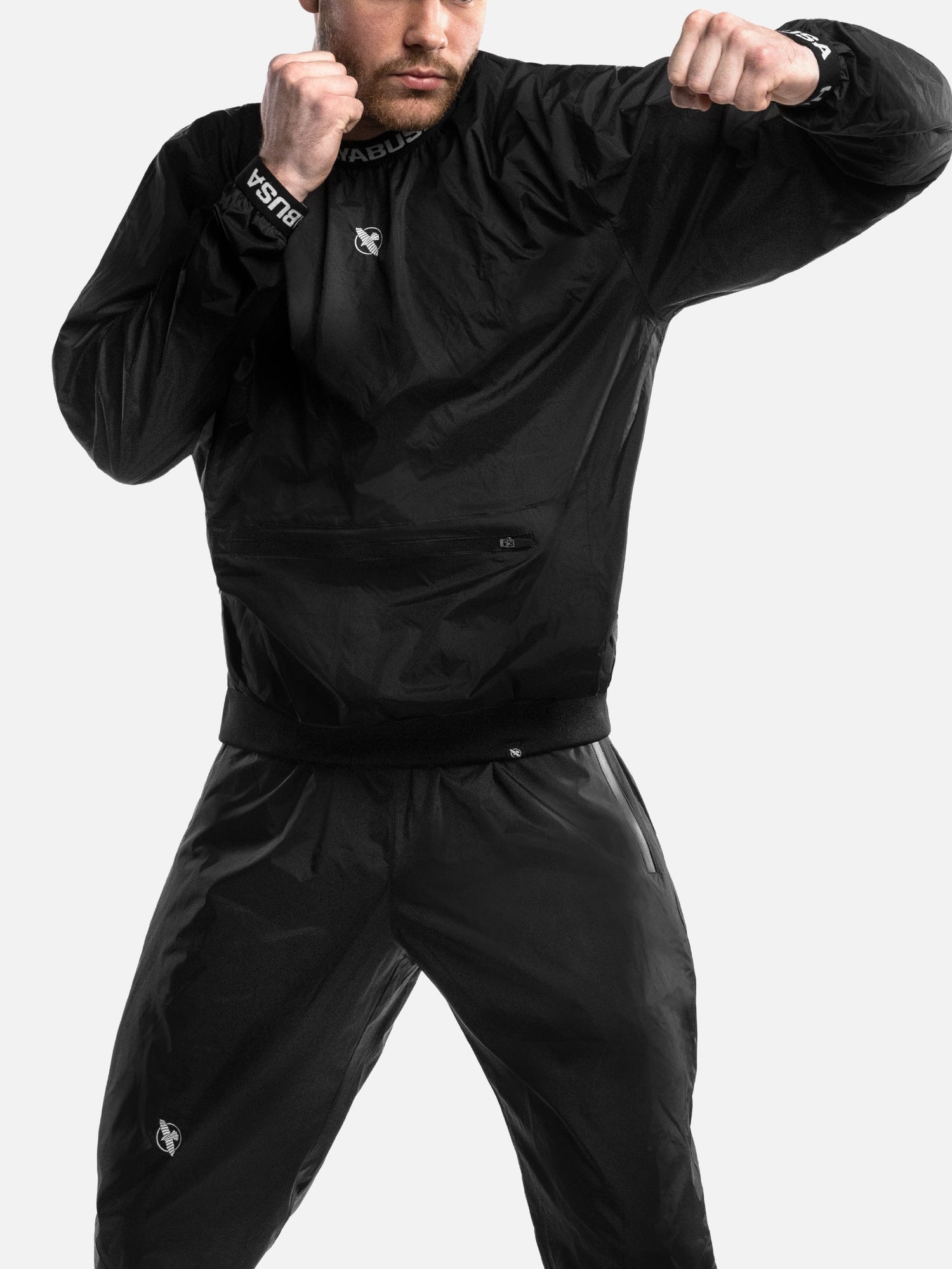 Hayabusa Sauna Anzug Pro - Schwarz