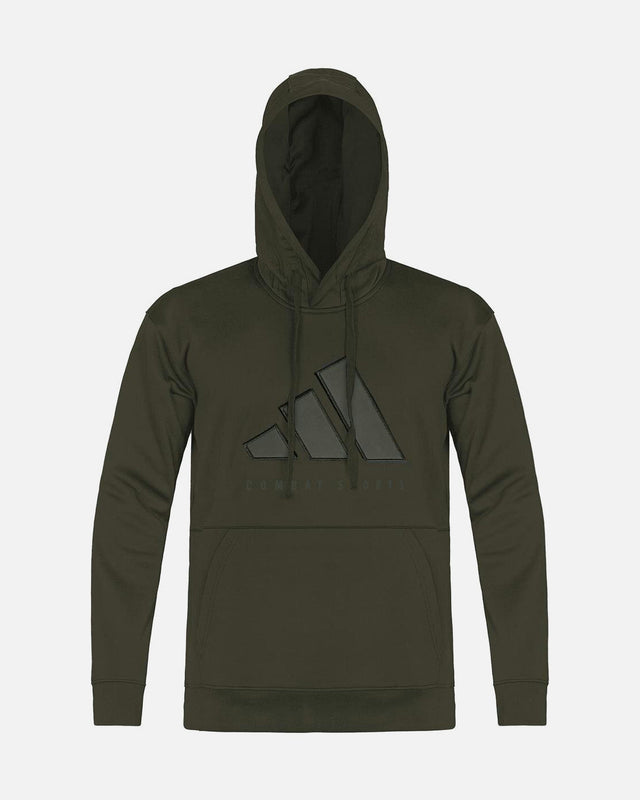 Adidas Hoodie Tech Line - Olivgrün