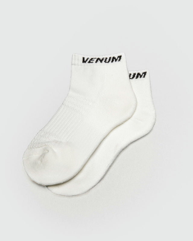 Venum Essential Knöchelsocken – Weiss – 3er-Set