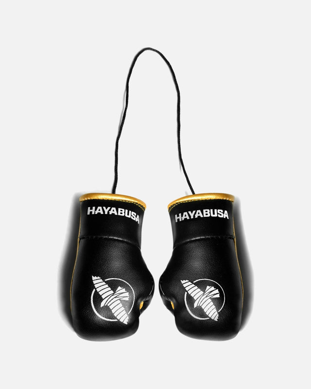 Hayabusa Boxhandschuhe Mini - Schwarz/Gold