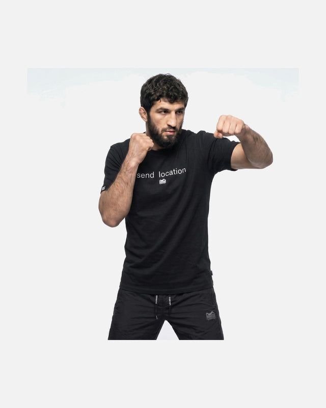 Phantom Athletics T-Shirt Send Location - Schwarz