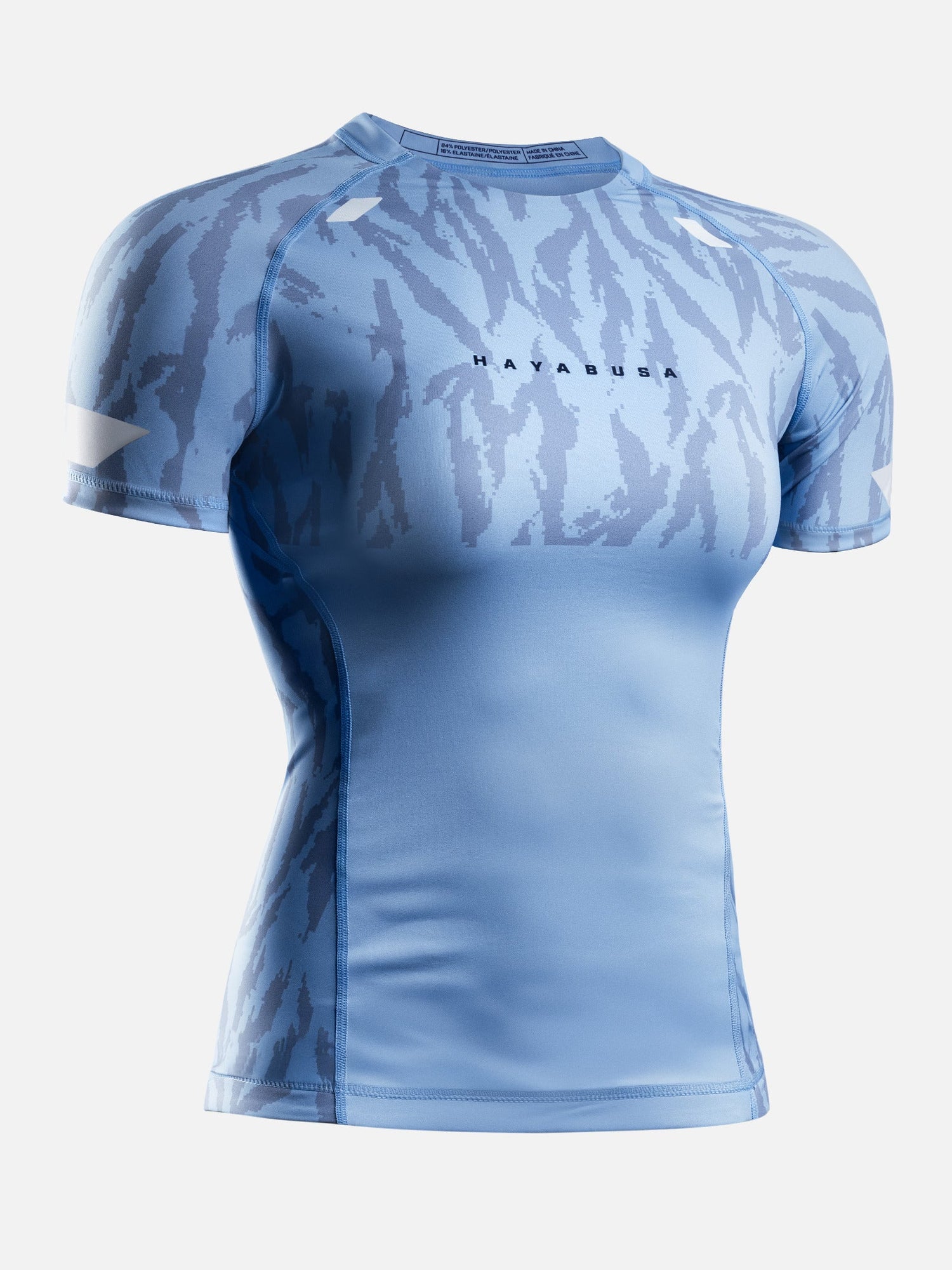 Hayabusa Rashguard Apex Vantage Kurzarm Damen - Blau
