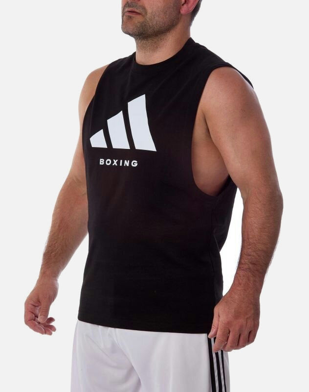 Adidas Tanktop Community Boxing - Schwarz