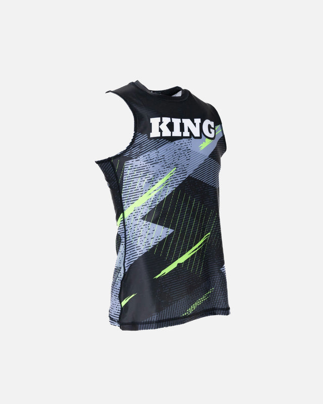 King Pro Boxing Rashguard Shadow 2 Damen - Schwarz