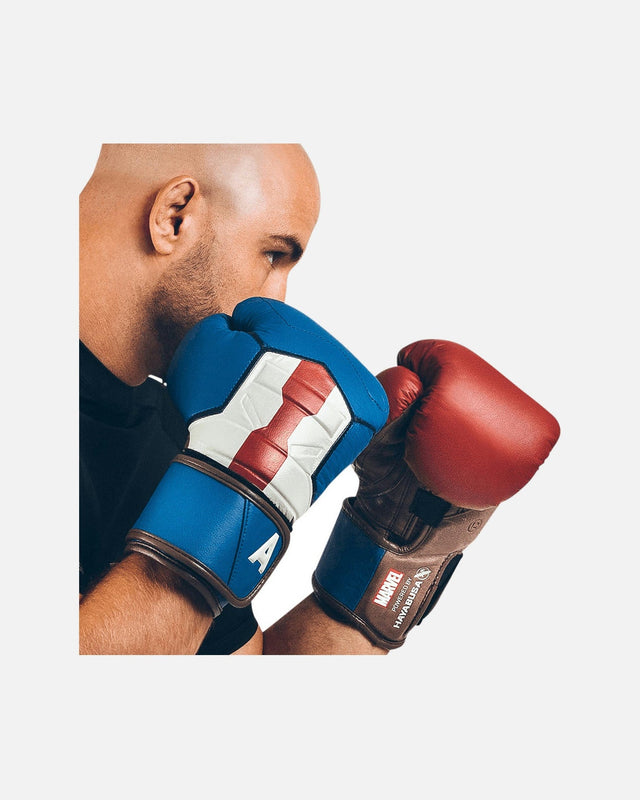 Hayabusa x Marvel Boxhandschuhe Captain America - Rot/Weiß/Blau