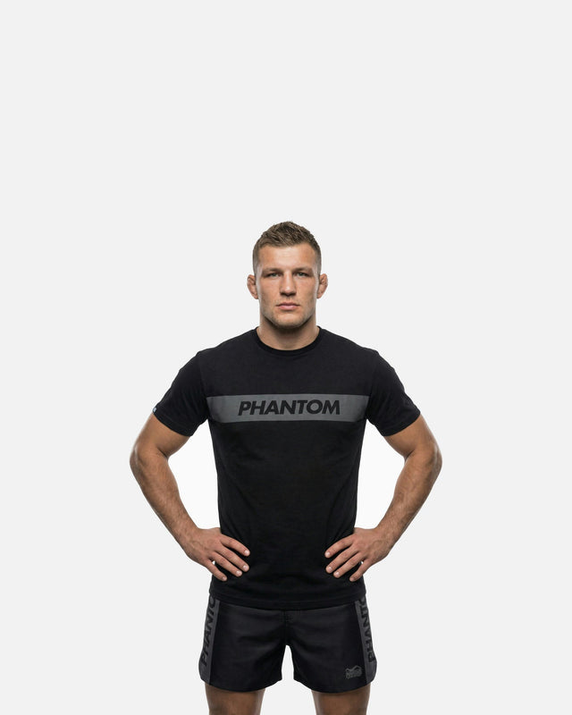 Phantom Athletics T-Shirt Apex - Schwarz/Grau