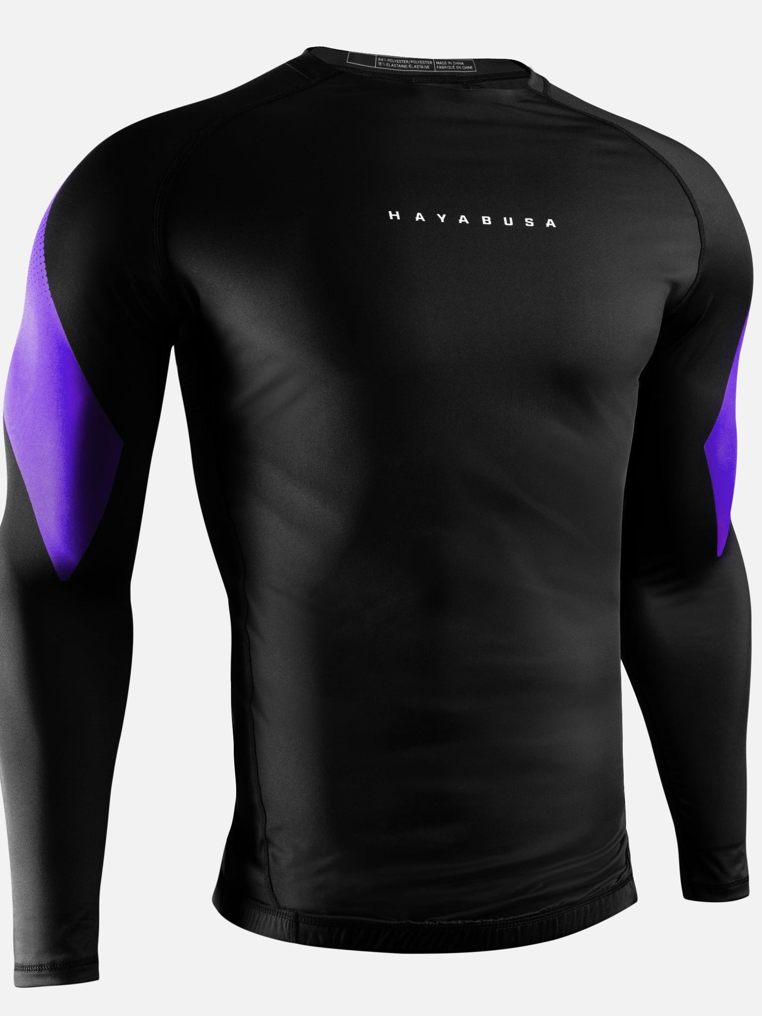 Hayabusa Rashguard Pro Ranked Lange Ärmel - Lila