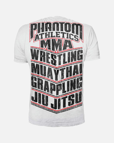Phantom Athletics T-Shirt EVO MMA Sports - Weiß