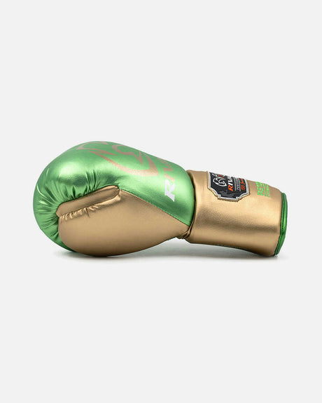 Rival Boxhandschuhe RS100 Pro Sparring - Grün/Gold