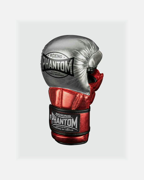 Phantom Athletics MMA-Handschuhe Mexico - Silber/Rot