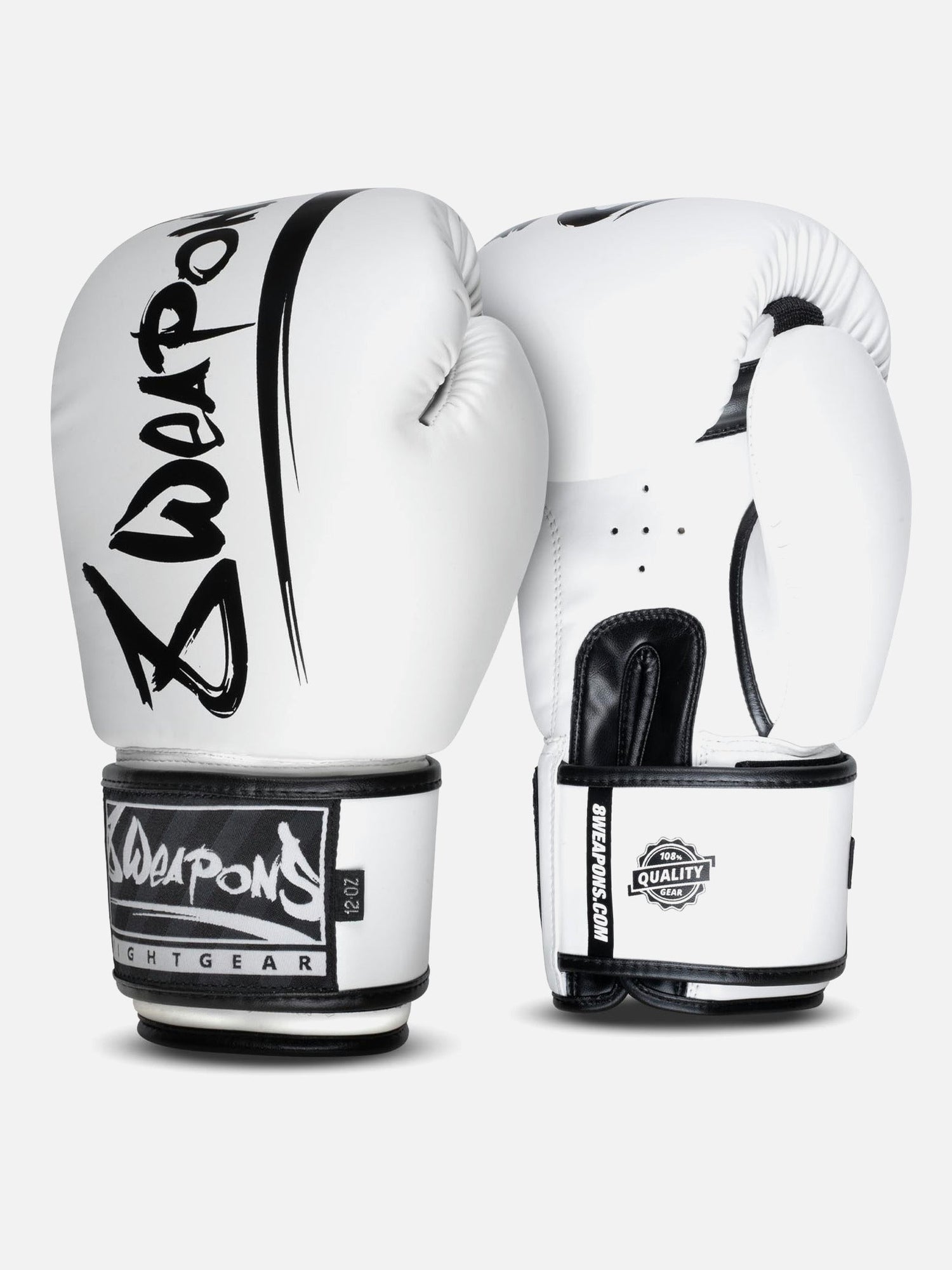 8 WEAPONS Boxhandschuhe Unlimited 2.0 - Weiß/Schwarz