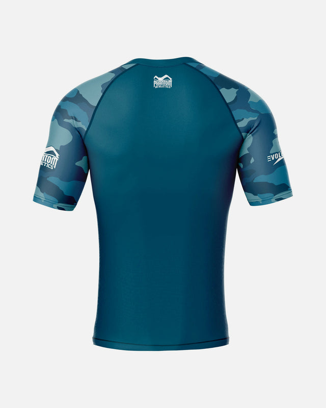 Phantom Athletics Rashguard Warfare - Marineblau Camo