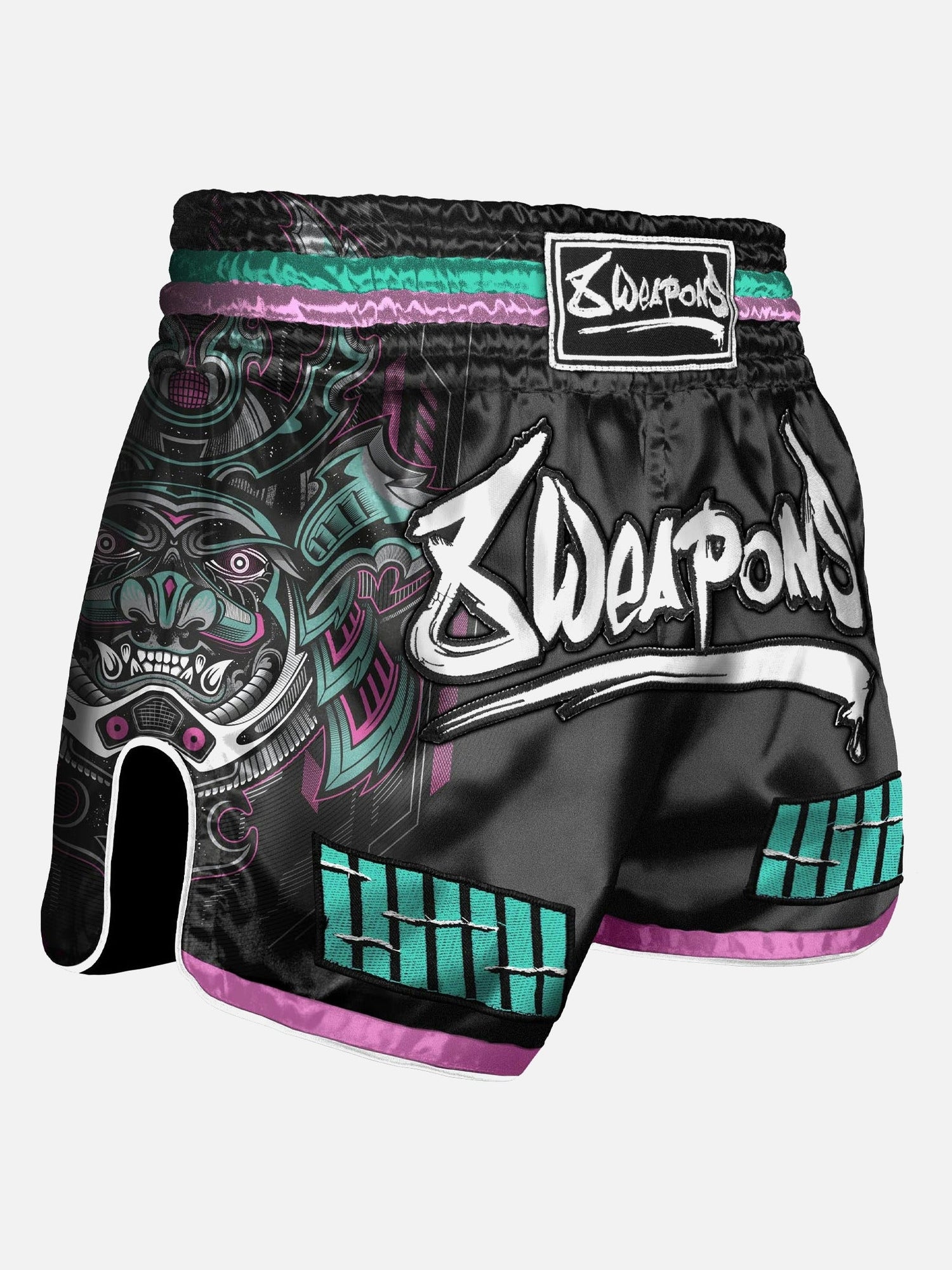 8 WEAPONS Muay-Thai-Shorts Samurai 2.0 - Cyber