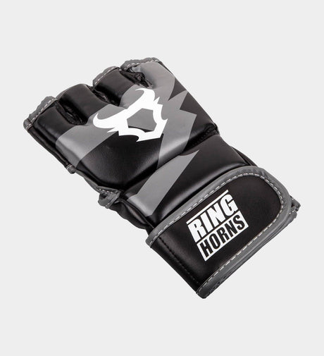 Ringhorns MMA Handschuhe Charger - Schwarz/Grau - The Fight Company Deutschland