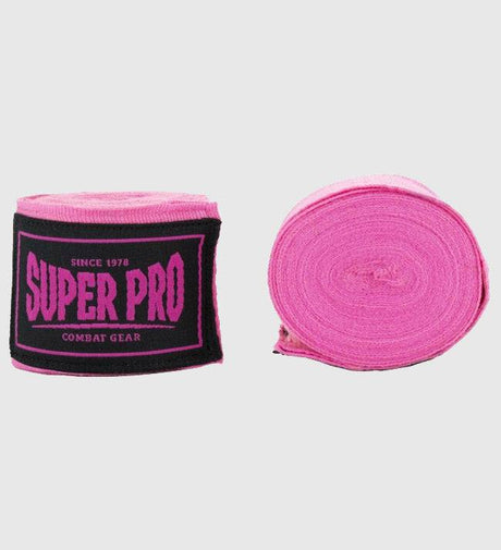 Super Pro Boxbandagen - Pink - The Fight Company Deutschland