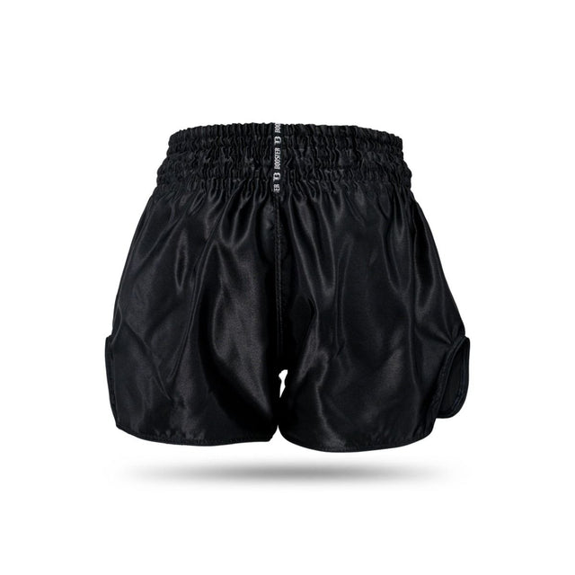 Booster Muay Thai Shorts Thunder - Schwarz/Weiss