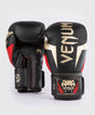 Venum bokshandschoenen Elite - Zwart/Goud/Rood