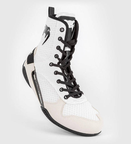 Venum Boxschuhe Elite - Weiss/Schwarz - The Fight Company Deutschland
