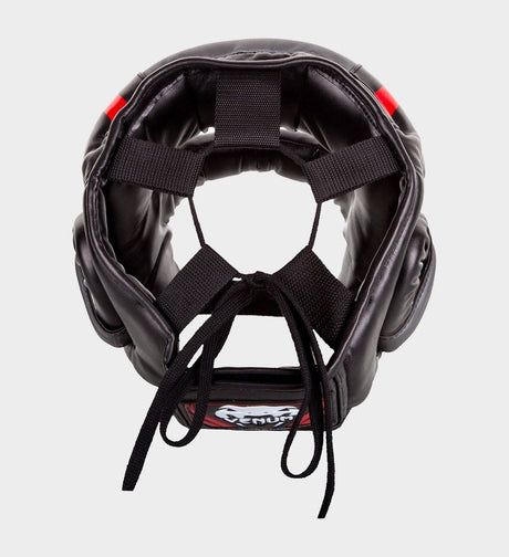 Venum Kopfschutz Elite Iron - Schwarz/Rot/Weiss - The Fight Company Deutschland