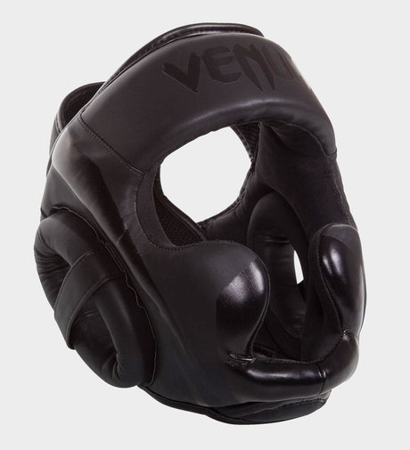 Venum Kopfschutz Elite - Schwarz/Schwarz - The Fight Company Deutschland