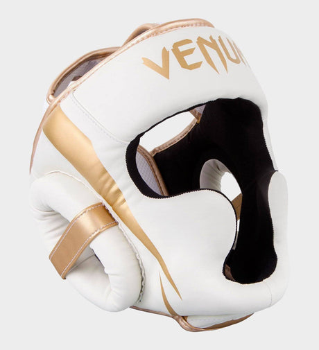 Venum Kopfschutz Elite - Weiss/Gold - The Fight Company Deutschland