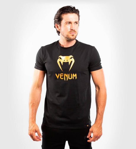 Venum T-shirt Classic - Schwarz/Gold - The Fight Company Deutschland