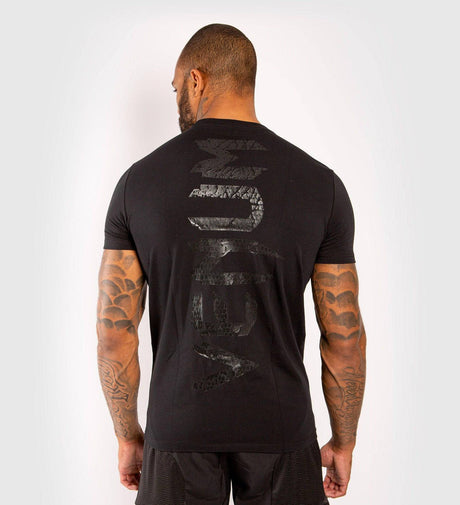 Venum T-shirt Giant - Schwarz/Schwarz - The Fight Company Deutschland