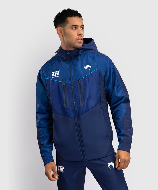 Venum x Top Rank Original Full-Zip Hoodie - Navy Blauw