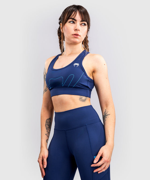 Venum x Top Rank Original Sport BH - Navy Blauw