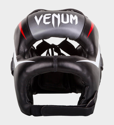 Venum Kopfschutz Elite Iron - Schwarz/Rot/Weiss - The Fight Company